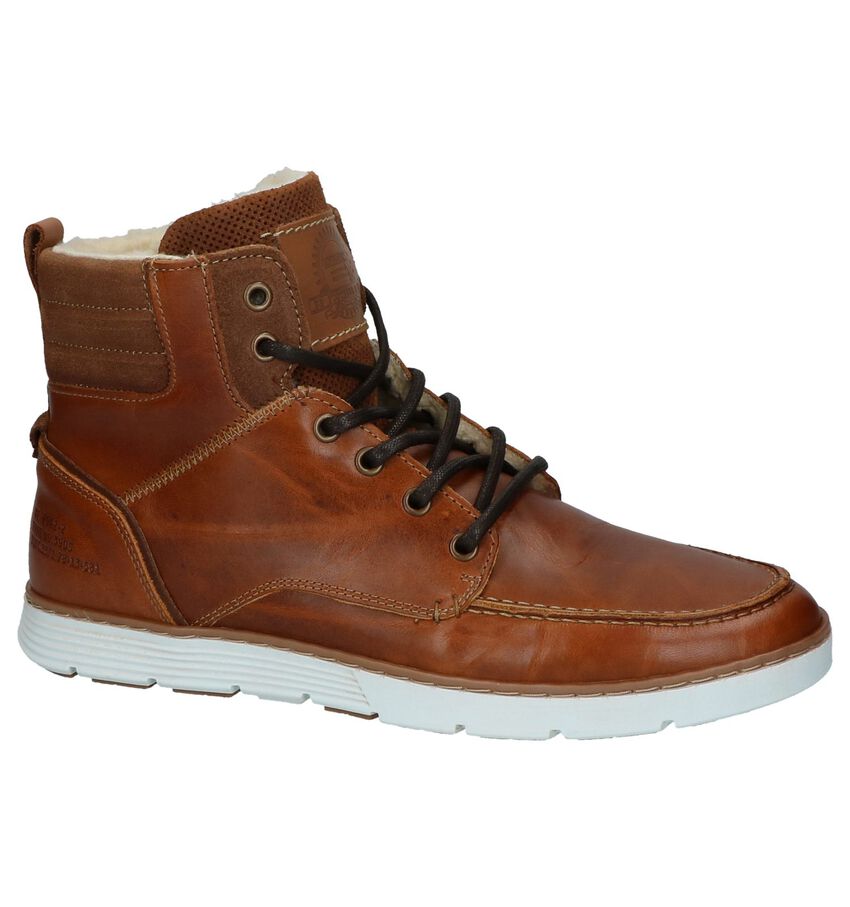 Veterboots Bullboxer Cognac bullboxer kopen in de aanbieding