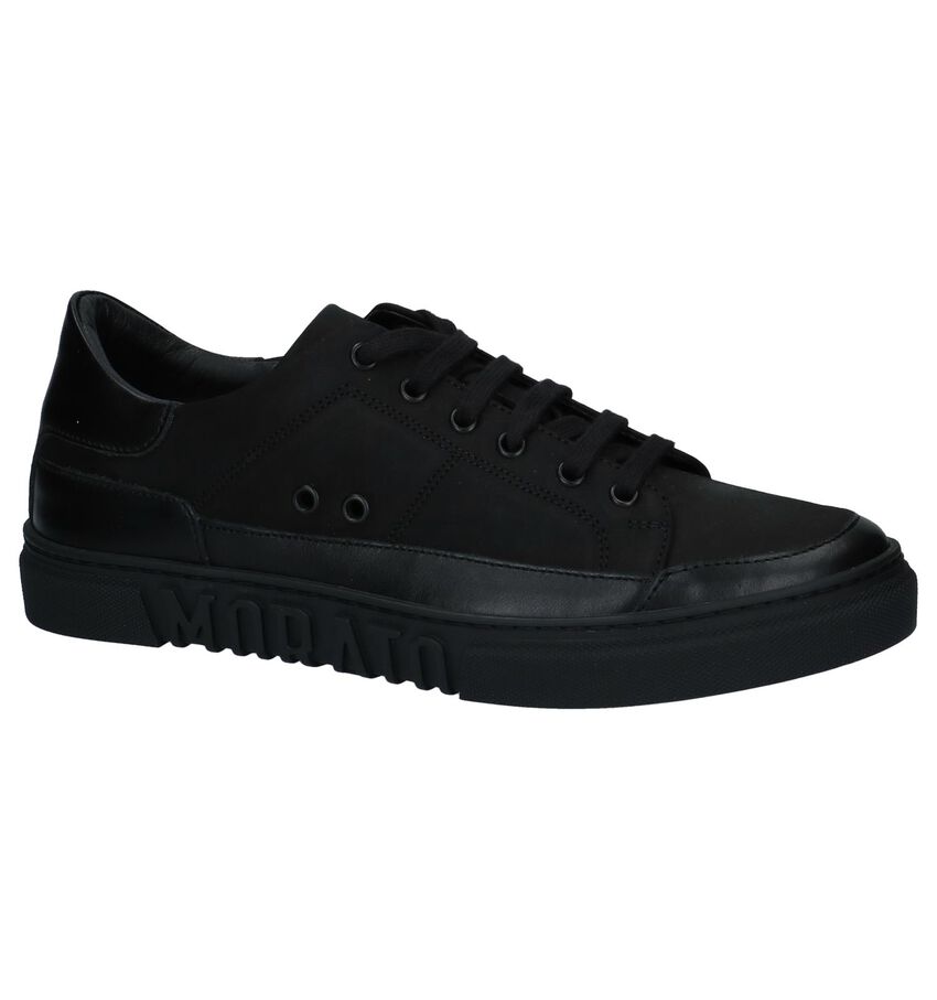 Antony Morato Zwarte Geklede Sneakers Anthony antony morato kopen in de aanbieding