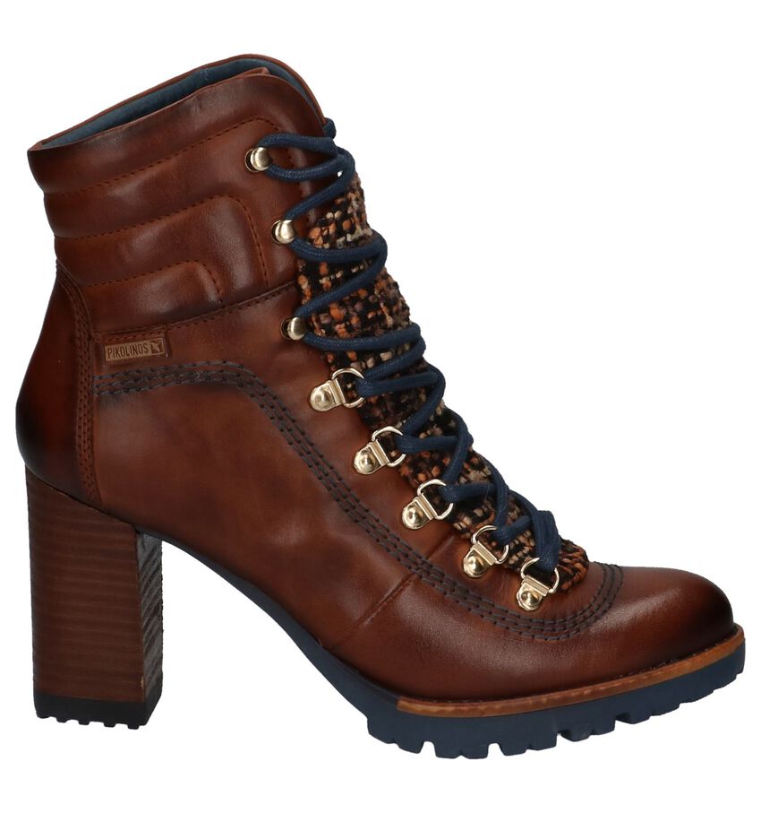 Cognac Stoere Boots Met Hak Pikolinos pikolinos kopen in de aanbieding