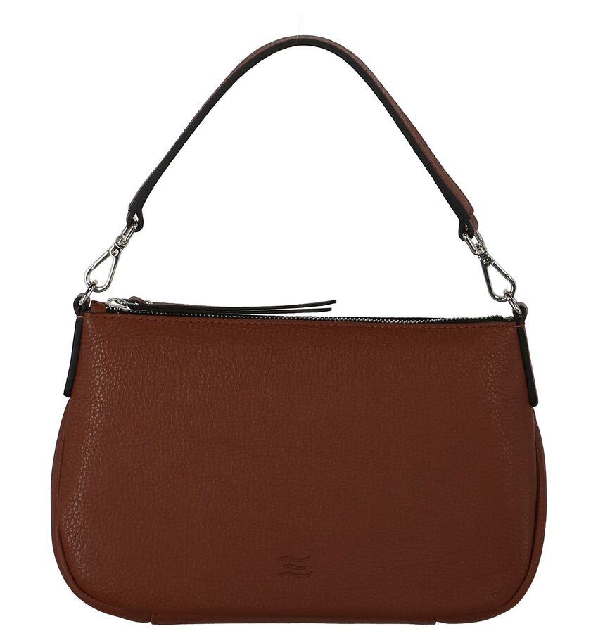 Crinkles Cognac Crossbody Tas Met Verwisselbare Riem crinkles kopen in de aanbieding Crinkles Cognac Crossbody Tas Met Verwisselbare Riem crinkles kopen in de aanbieding