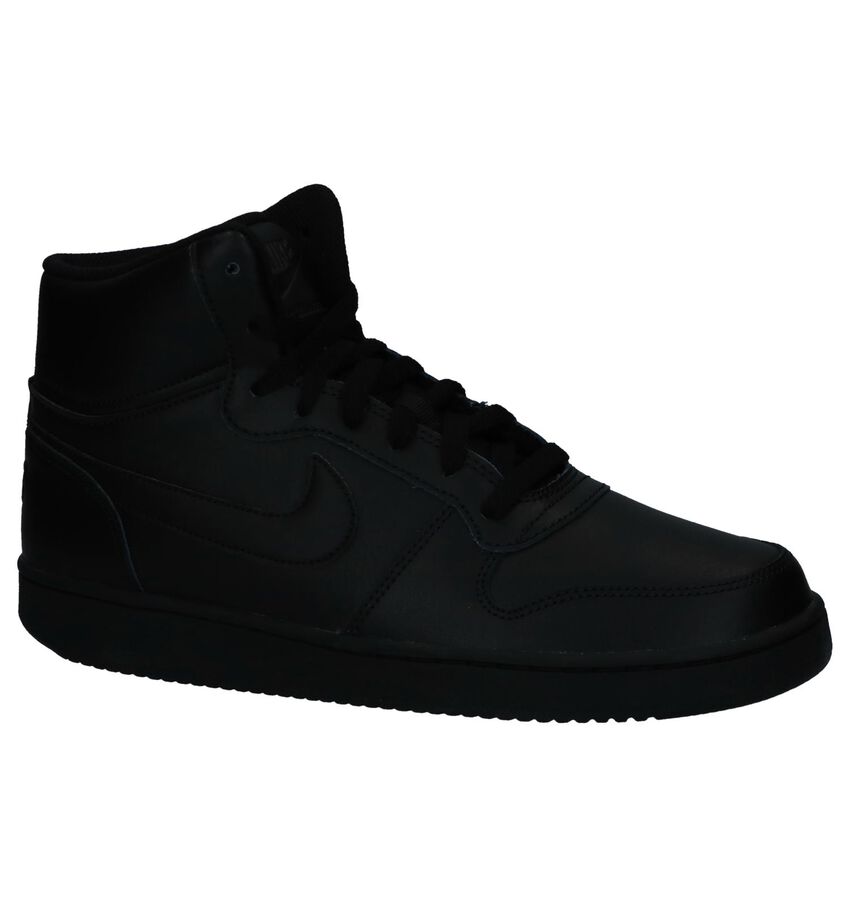 Zwarte Hoge Sneakers Nike Ebernon nike kopen in de aanbieding