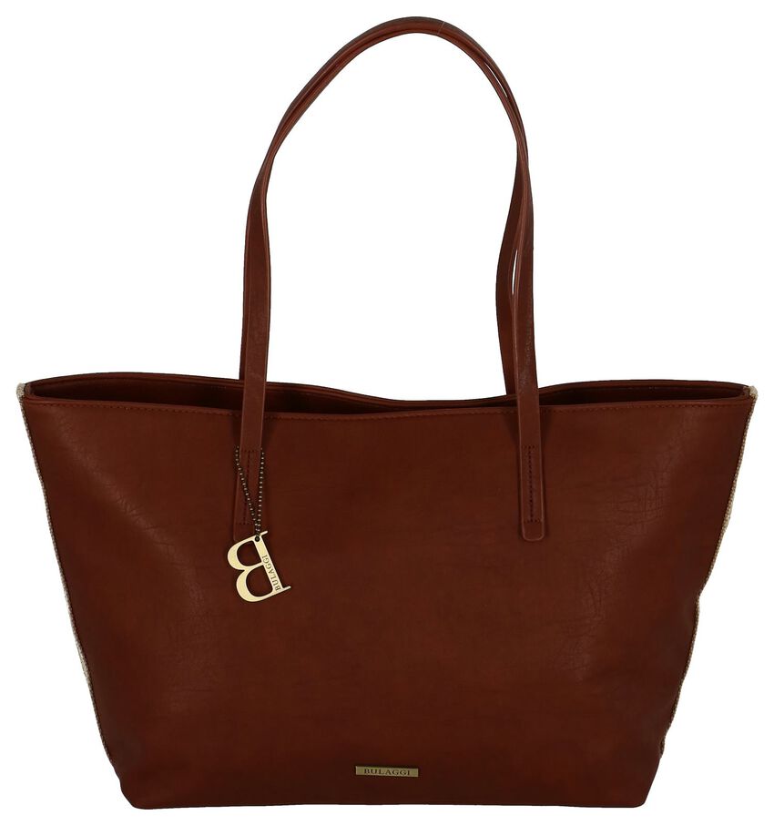 Cognac Shopper Bulaggi Lauren bulaggi kopen in de aanbieding