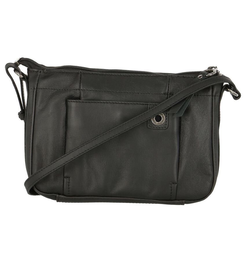 Arthur Aston Zwarte Crossbody Tas arthur aston kopen in de aanbieding