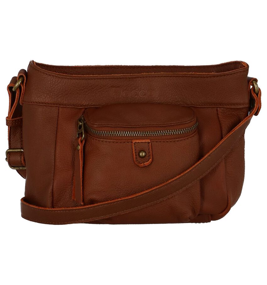 Cognac Crossbody Met Verstelbare Riem Mocca mocca kopen in de aanbieding Cognac Crossbody Met Verstelbare Riem Mocca mocca kopen in de aanbieding