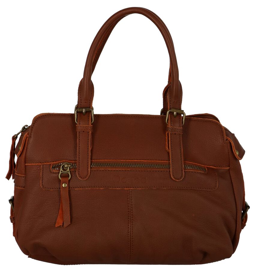 Cognac Handtas Met Afneembare Riem Mocca mocca kopen in de aanbieding Cognac Handtas Met Afneembare Riem Mocca mocca kopen in de aanbieding