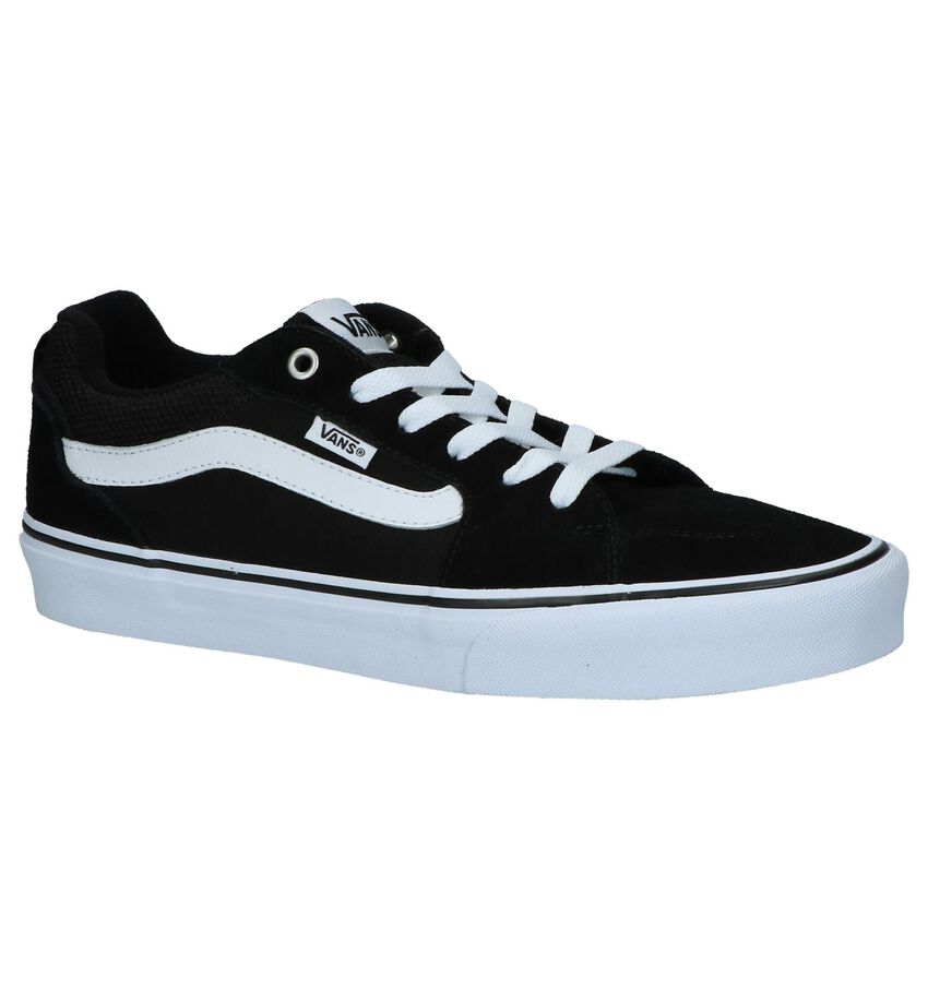 Zwarte Lage Skateschoenen Vans Filmore vans kopen in de aanbieding