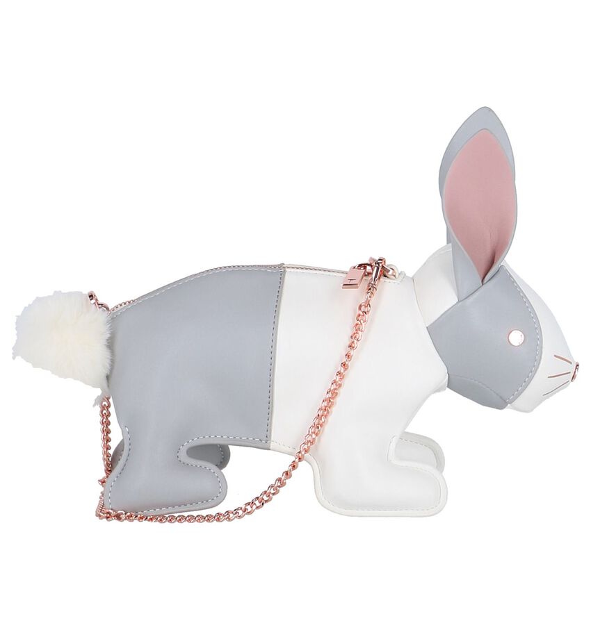 Grijze Crossbody Tas Ted Baker Bunny ted baker kopen in de aanbieding