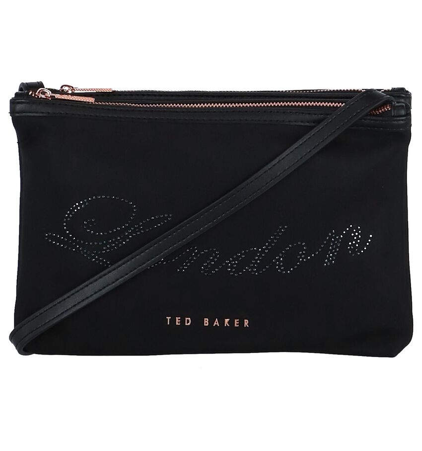 Ted Baker Jjenna Zwarte Crossbody Tas ted baker kopen in de aanbieding