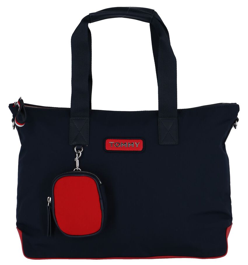 Donkerblauwe Shopper Tommy Hilfiger Varsity Nylon Tote tommy hilfiger kopen in de aanbieding Donkerblauwe Shopper Tommy Hilfiger Varsity Nylon Tote tommy hilfiger kopen in de aanbieding