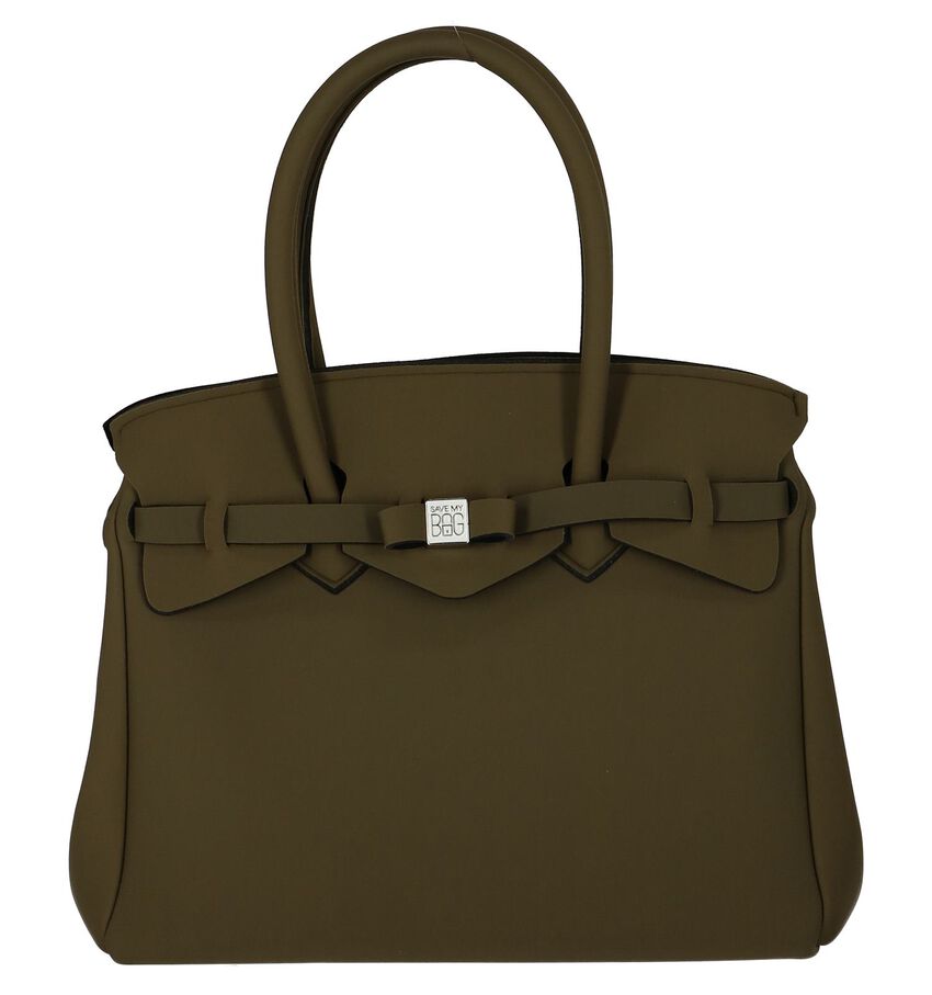 Kaki Handtas Save My Bag save my bag kopen in de aanbieding Kaki Handtas Save My Bag save my bag kopen in de aanbieding