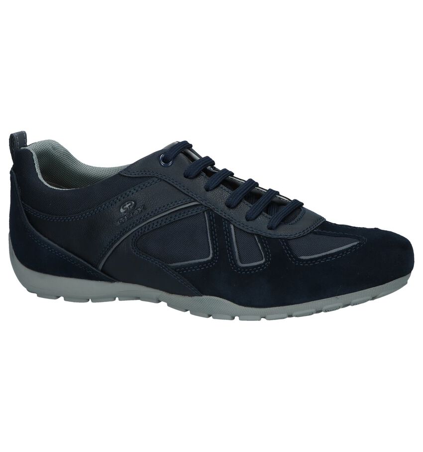 Donkerblauwe Veterschoenen Geox Ravex geox kopen in de aanbieding Donkerblauwe Veterschoenen Geox Ravex geox kopen in de aanbieding