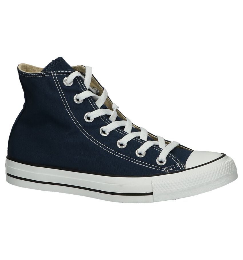 Donkerblauwe Sneakers Converse Chuck Taylor As Hi converse kopen in de aanbieding