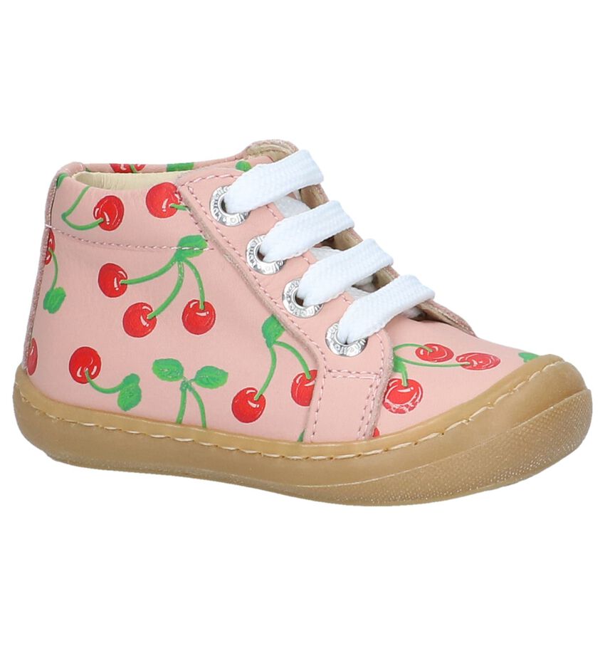 Roze Babyschoentjes Met Kersen Lunella lunella kopen in de aanbieding
