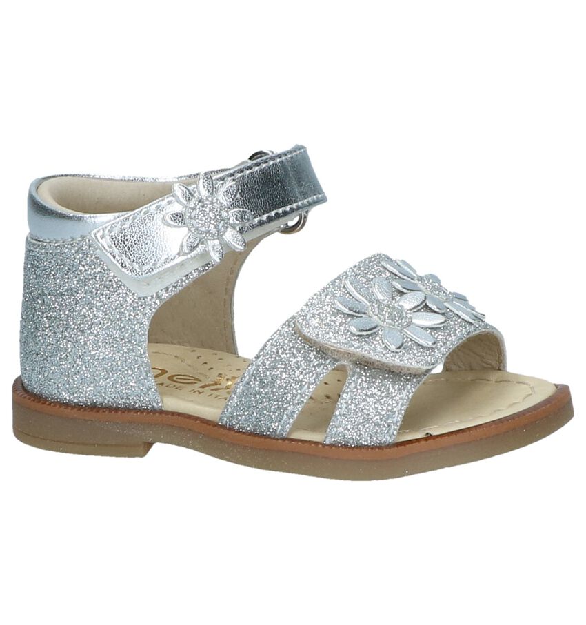 Zilveren Babysandalen Lunella lunella kopen in de aanbieding