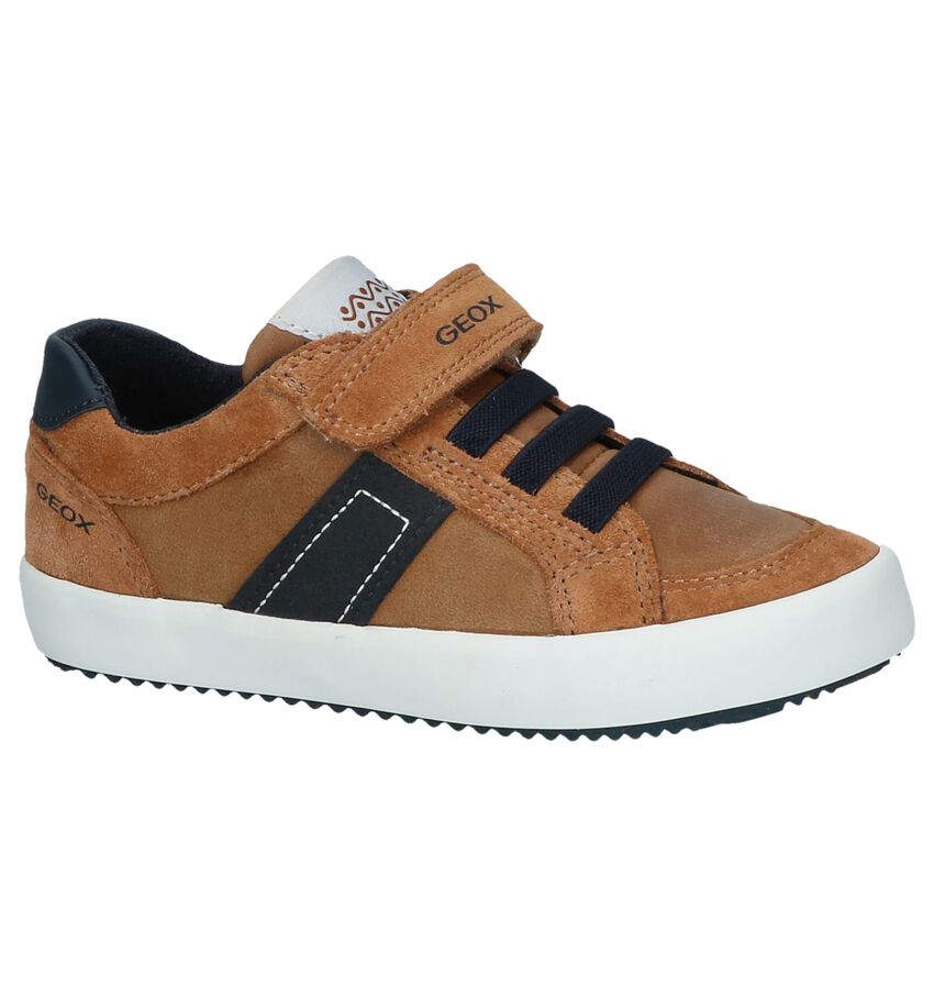 Geox Cognac Velcroschoenen geox kopen in de aanbieding