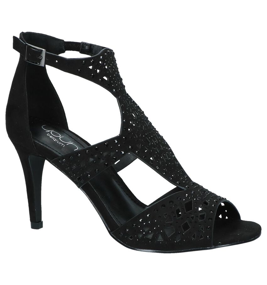Zwarte High Heel Sandalen Youh youh kopen in de aanbieding