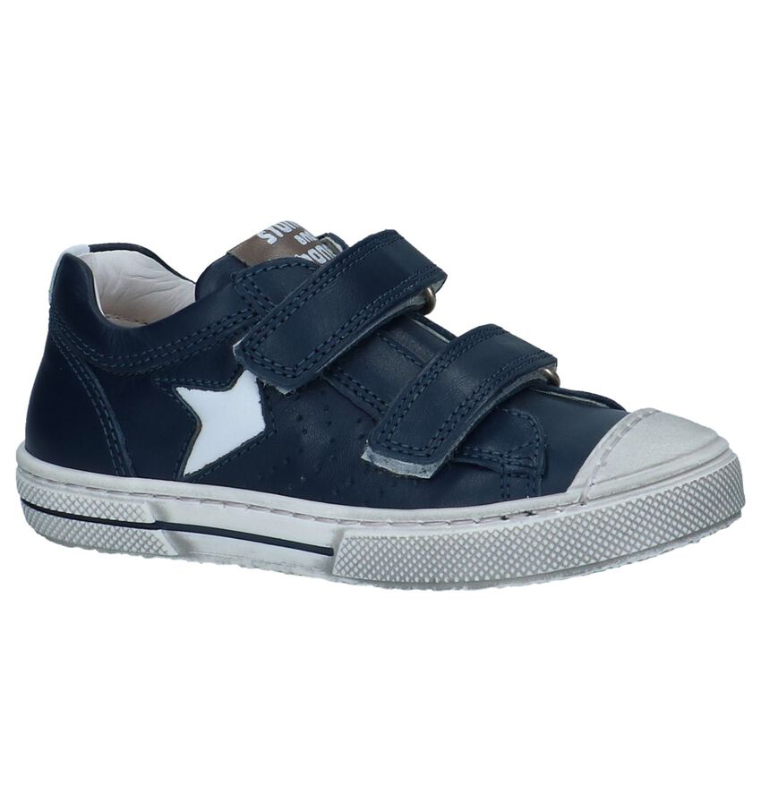 Blauwe Velcroschoentjes Stones And Bones Cheto stones and bones kopen in de aanbieding