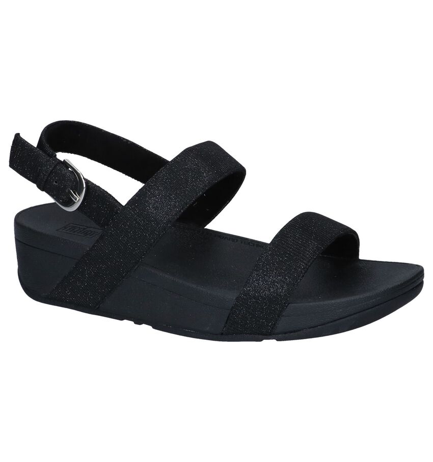 Zwarte Sandalen Fitflop Lottie Glitzy fitflop kopen in de aanbieding