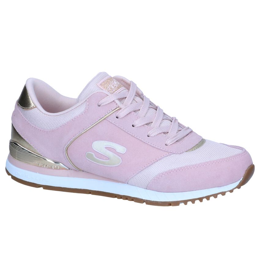 Pastelroze Sneakers Skechers Originals skechers kopen in de aanbieding