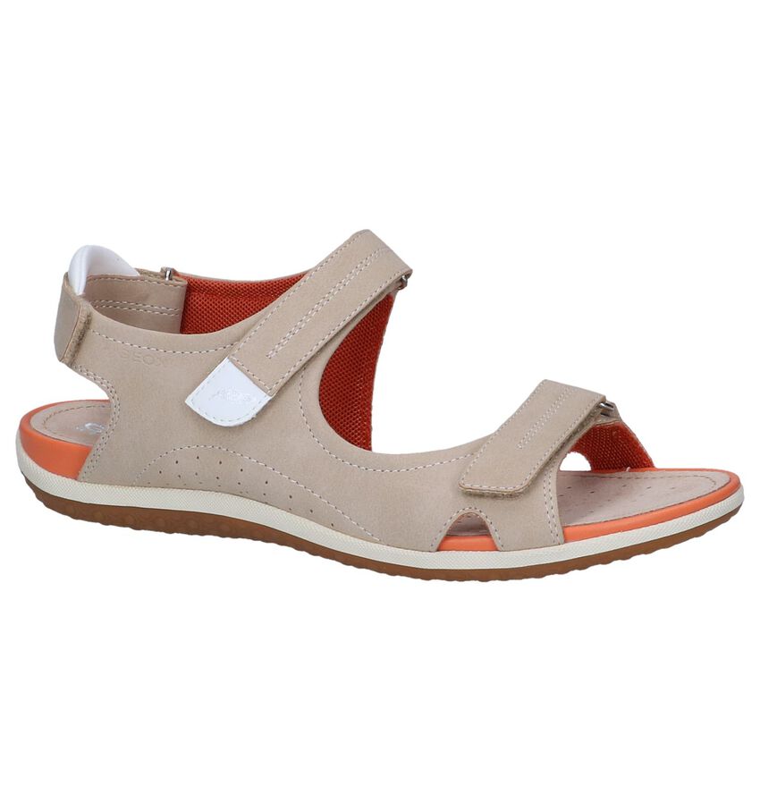 Lichtbeige Sandalen Geox geox kopen in de aanbieding Lichtbeige Sandalen Geox geox kopen in de aanbieding