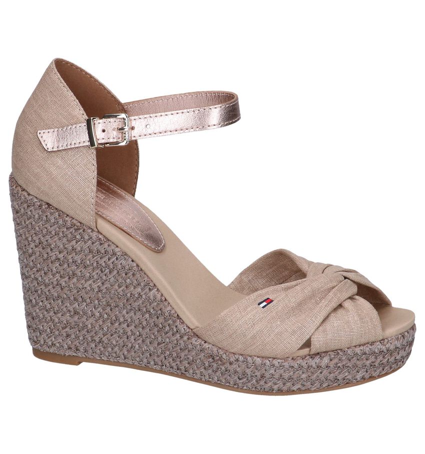 Donkerbeige Sandalen Tommy Hilfiger Iconic Elena tommy hilfiger kopen in de aanbieding Donkerbeige Sandalen Tommy Hilfiger Iconic Elena tommy hilfiger kopen in de aanbieding
