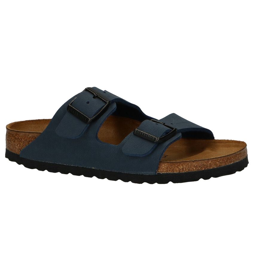 Donkerblauwe Slippers Birkenstock Arizona birkenstock kopen in de aanbieding