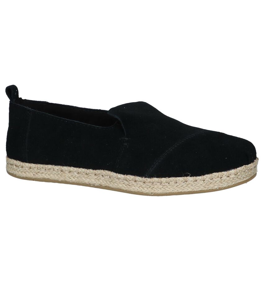 Zwarte Espadrilles Toms Deconstructed Alpargata toms kopen in de aanbieding