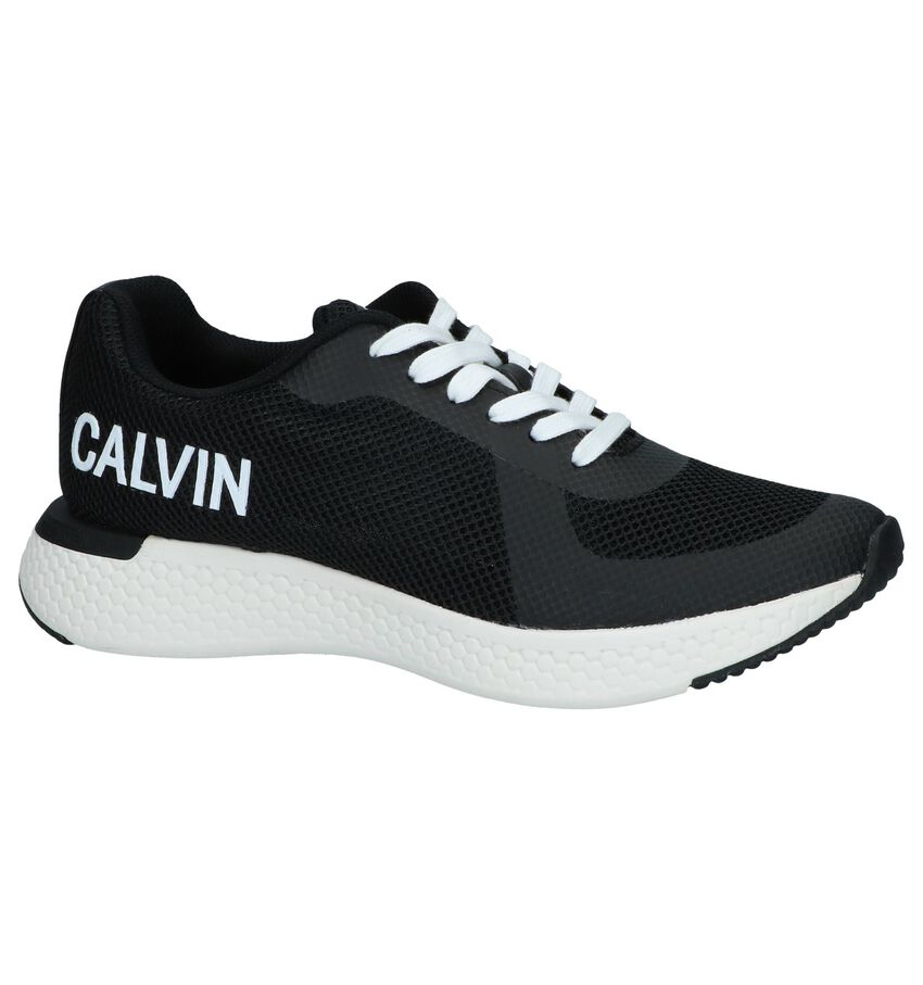 Zwarte Sneakers Calvin Klein Amos calvin klein kopen in de aanbieding Zwarte Sneakers Calvin Klein Amos calvin klein kopen in de aanbieding