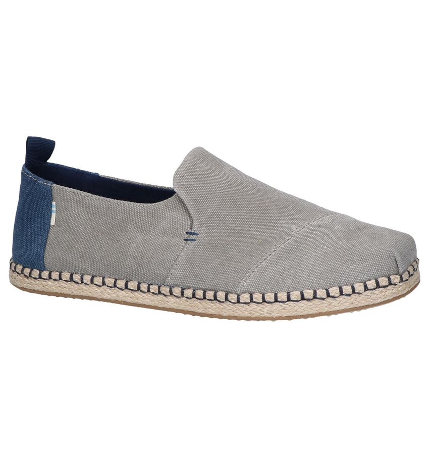 Grijze Espadrilles Toms toms kopen in de aanbieding