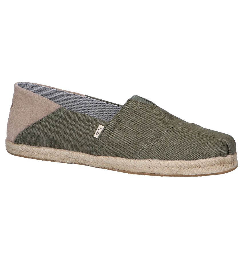 Kaki Espadrilles Toms toms kopen in de aanbieding