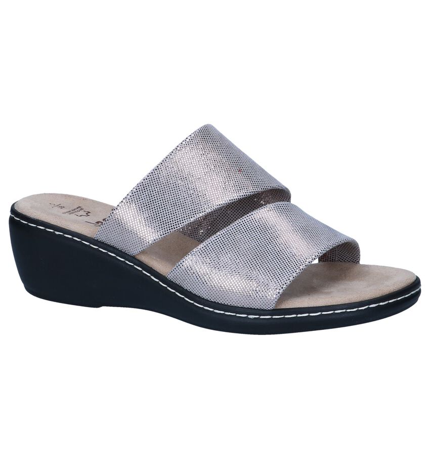 Zilveren Slippers Jana jana kopen in de aanbieding Zilveren Slippers Jana jana kopen in de aanbieding