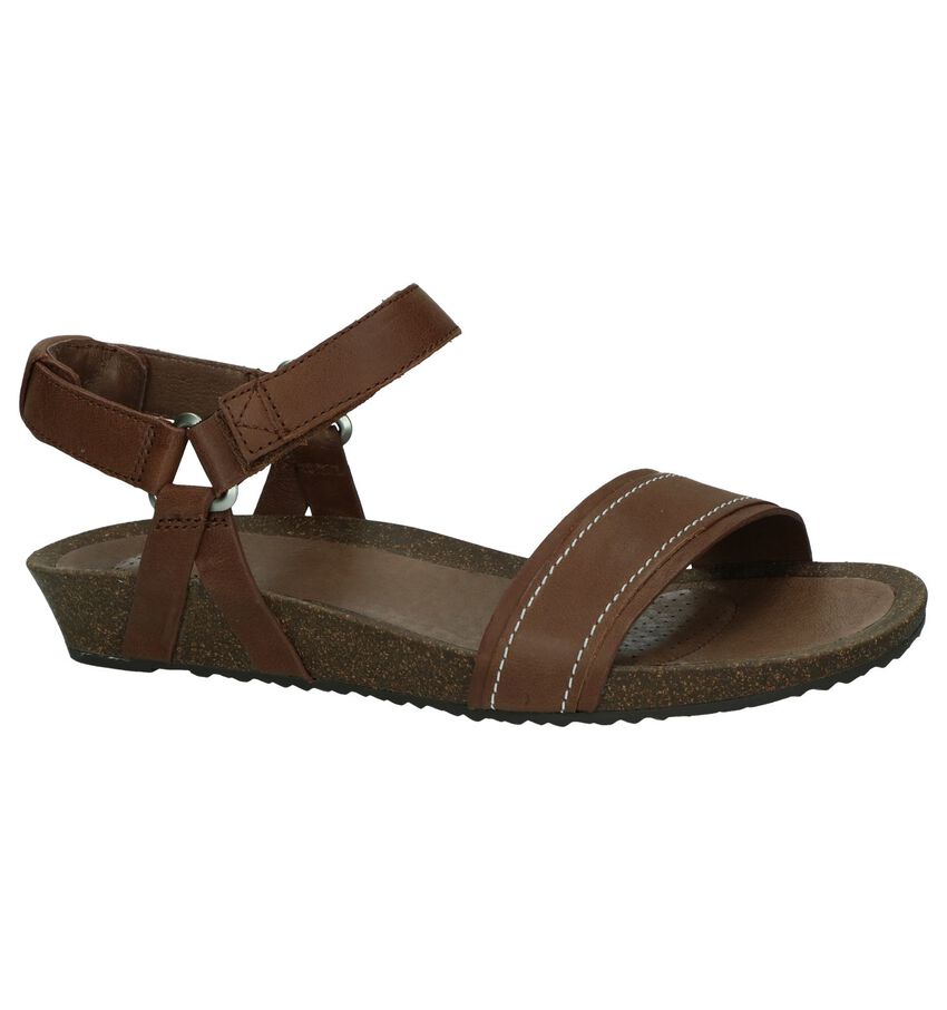 Donkerbruine Sandalen Teva Ysidro teva kopen in de aanbieding