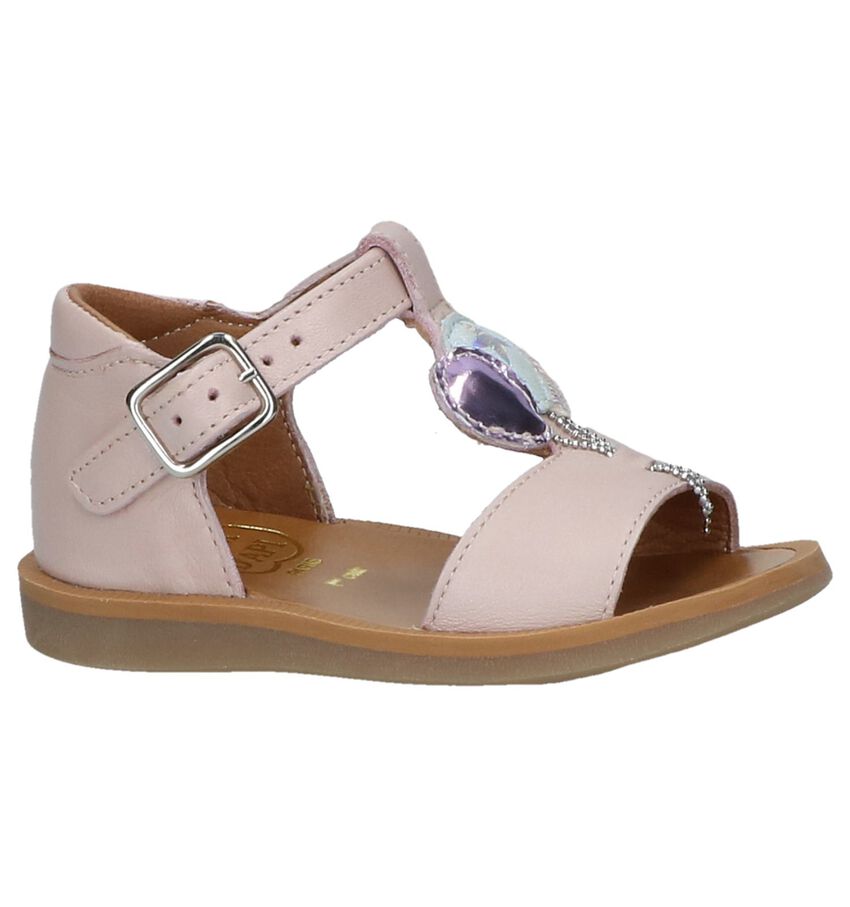 Lichtroze Babysandalen Pom Dapi Poppy Balloon pom dapi kopen in de aanbieding