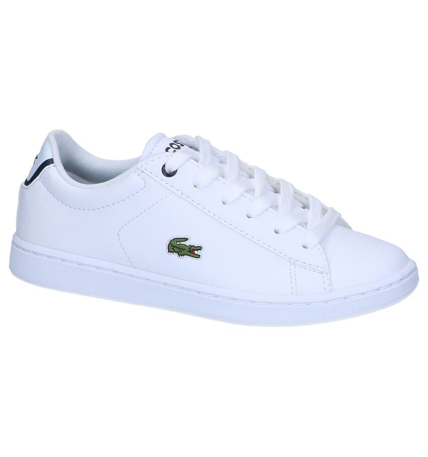 Witte Lage Sneakers Lacoste Carnaby Evo lacoste kopen in de aanbieding Witte Lage Sneakers Lacoste Carnaby Evo lacoste kopen in de aanbieding