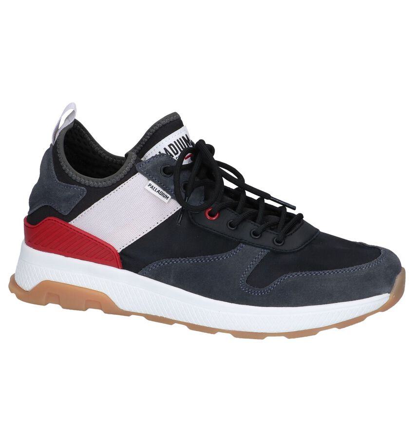 Donkergrijze Slip On Sneakers Palladium Axeon Army palladium kopen in de aanbieding