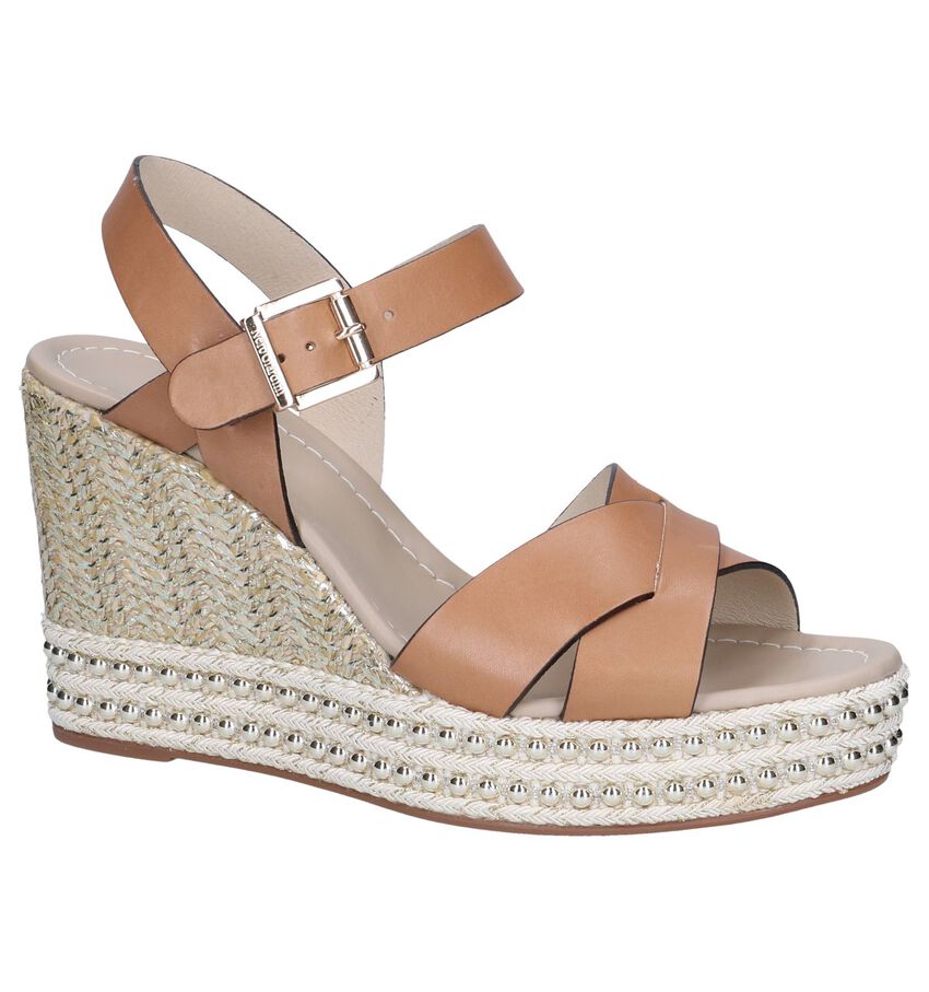 Cognac Sandalen Nerogiardini nerogiardini kopen in de aanbieding