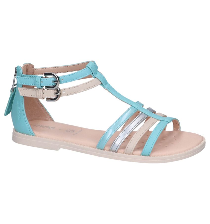 Turquoise Sandalen Geox geox kopen in de aanbieding Turquoise Sandalen Geox geox kopen in de aanbieding