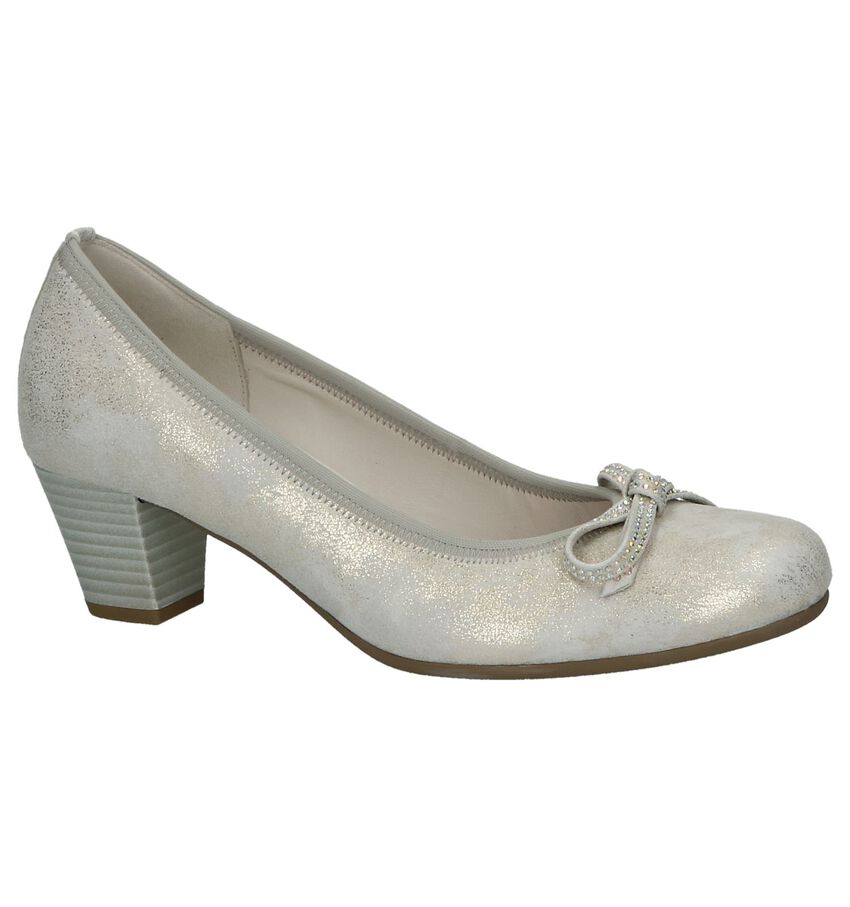 Zilveren Pumps Gabor Soft Smart gabor kopen in de aanbieding Zilveren Pumps Gabor Soft Smart gabor kopen in de aanbieding