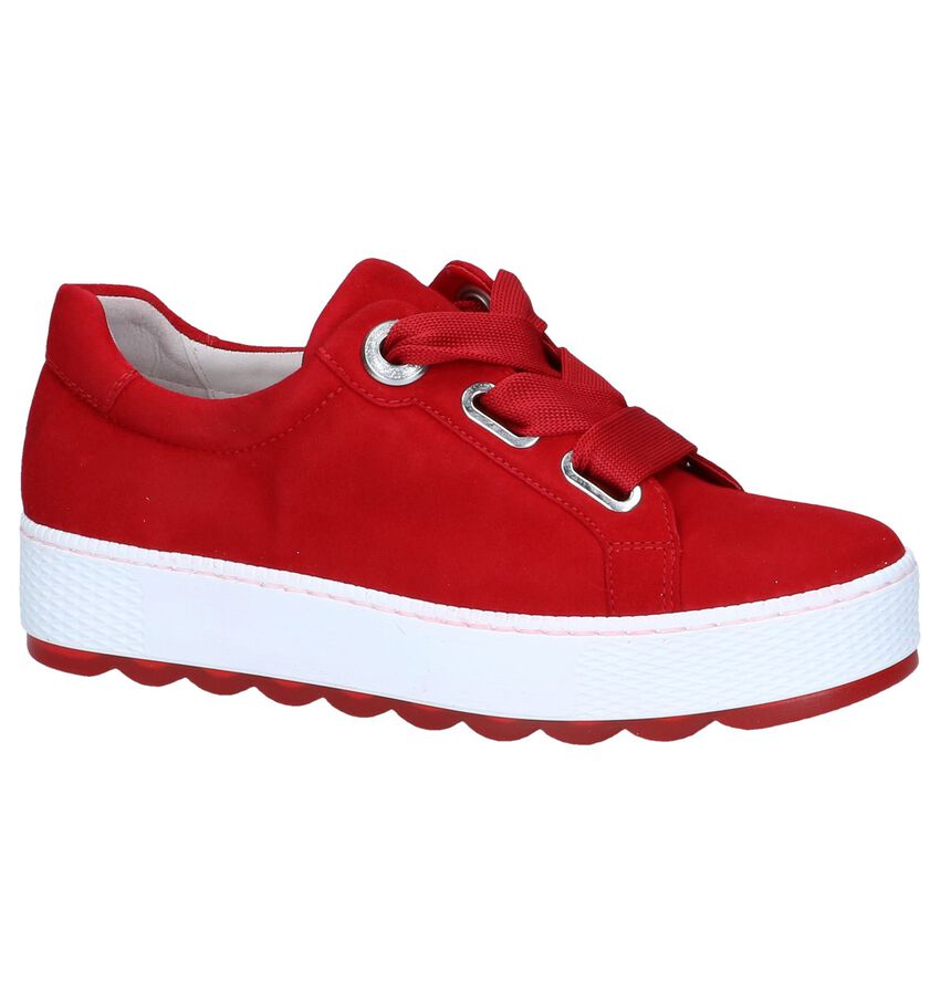 Rode Veterschoenen Gabor gabor kopen in de aanbieding