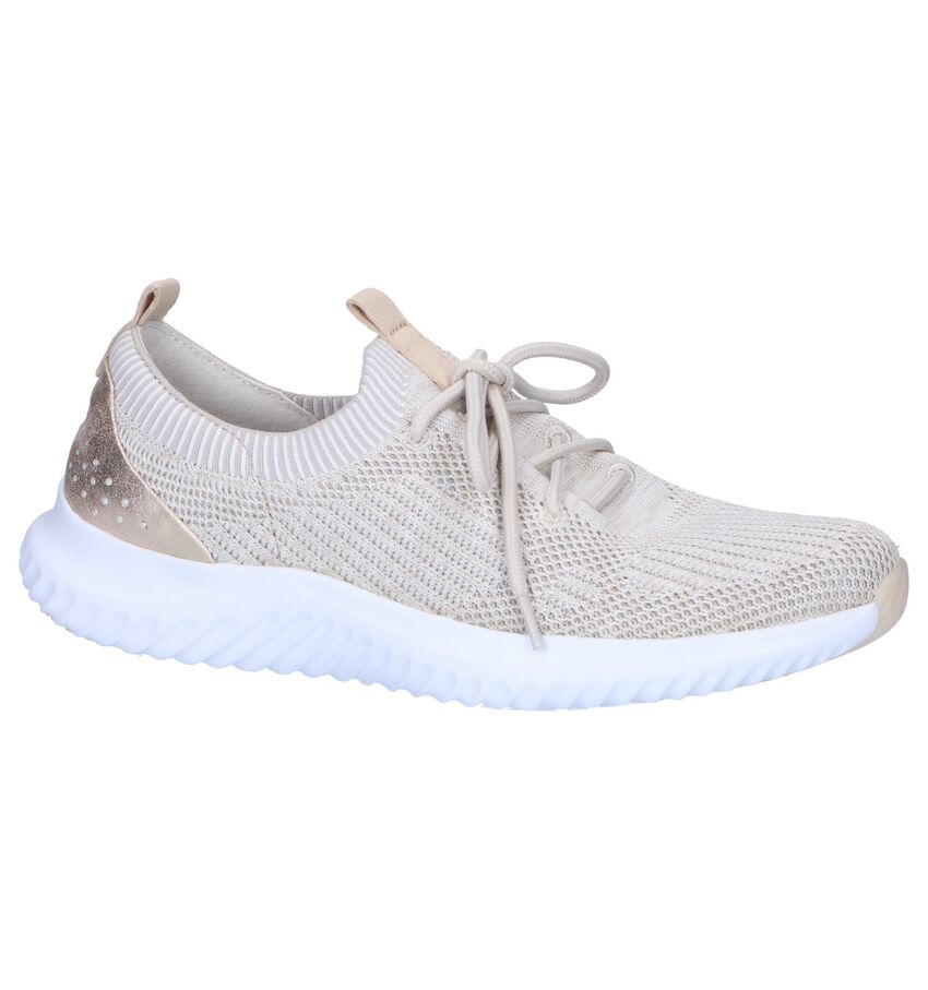 Ecru Veterschoenen Gabor Rollingsoft gabor kopen in de aanbieding