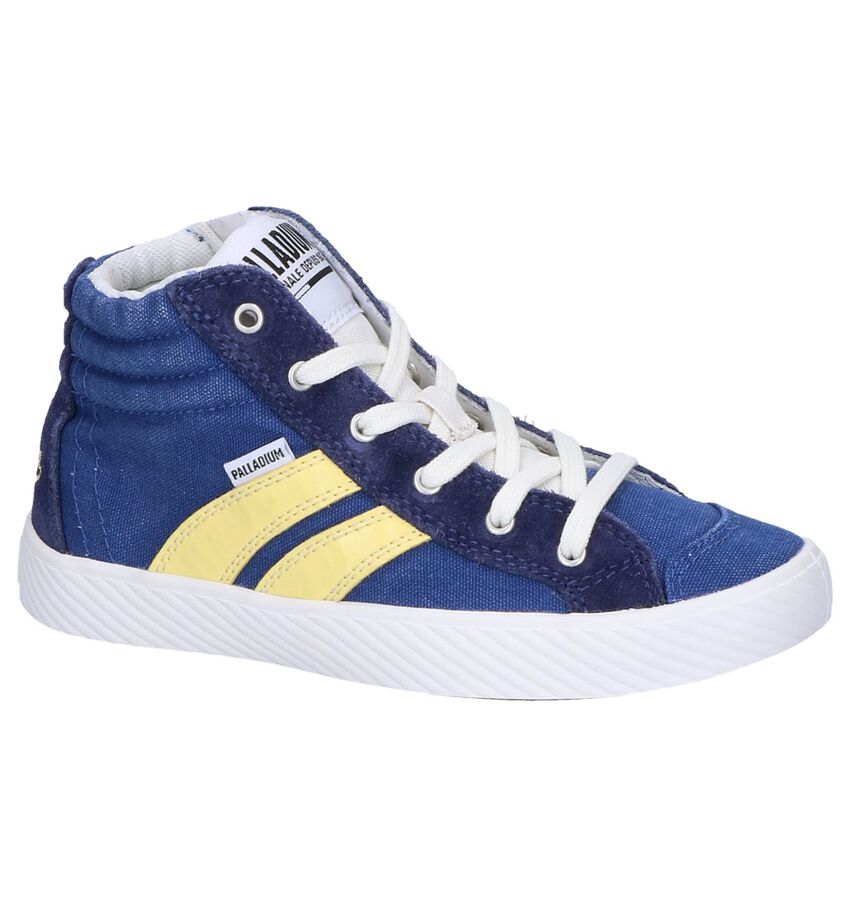 Donkerblauwe Hoge Sneakers Palladium palladium kopen in de aanbieding