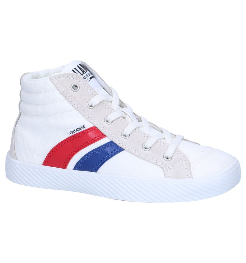 Witte Hoge Sneakers Palladium palladium kopen in de aanbieding