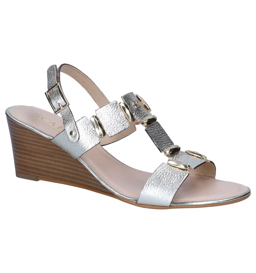 Gouden Sandalen Scapa scapa kopen in de aanbieding