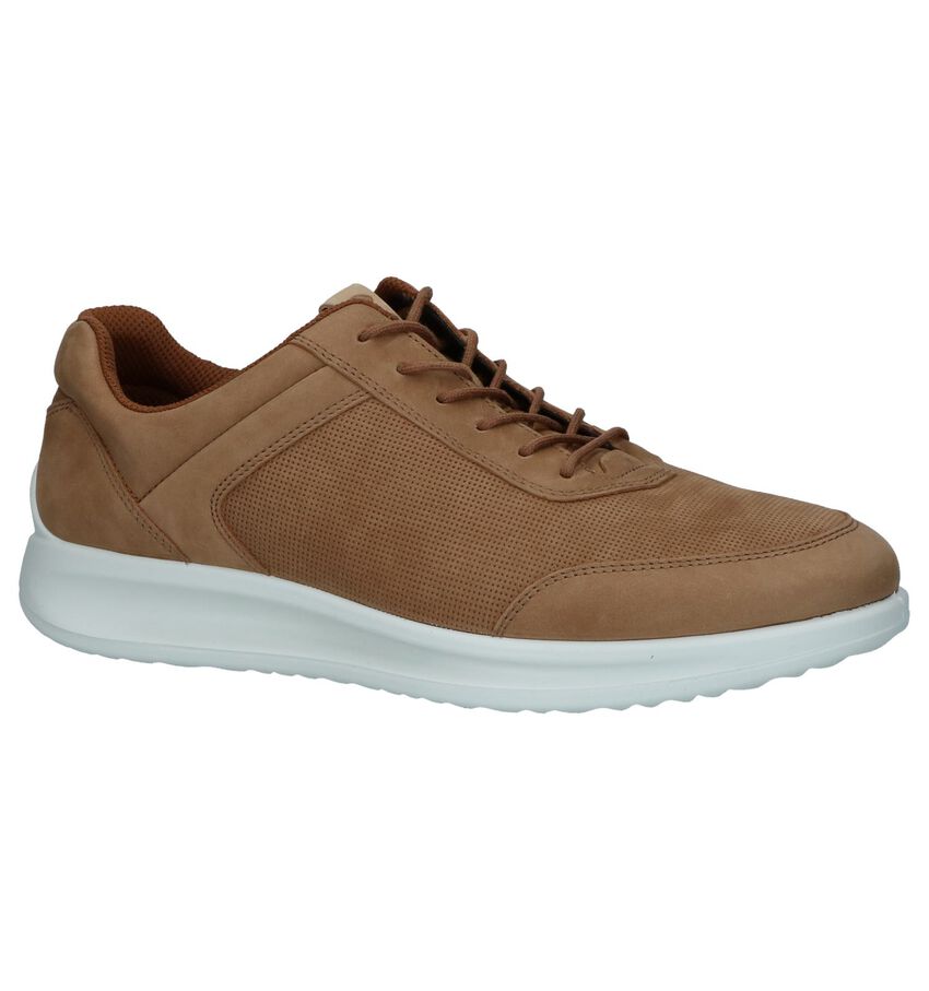 Cognac Casual Veterschoenen Ecco Aquet ecco kopen in de aanbieding