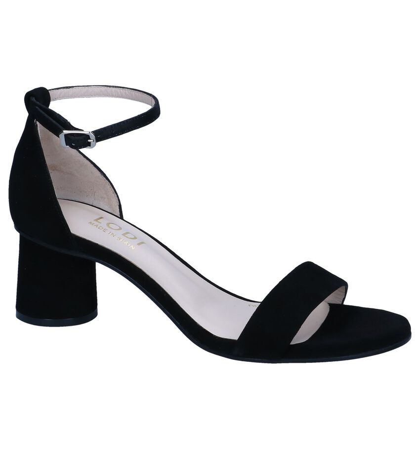 Zwarte Sandalen Lodi Duo lodi kopen in de aanbieding