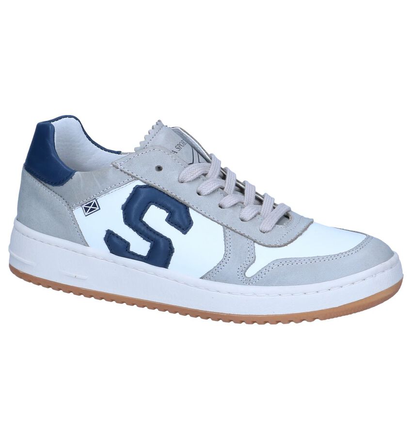 Witgrijze Ritsveterschoenen Scapa scapa kopen in de aanbieding Witgrijze Ritsveterschoenen Scapa scapa kopen in de aanbieding