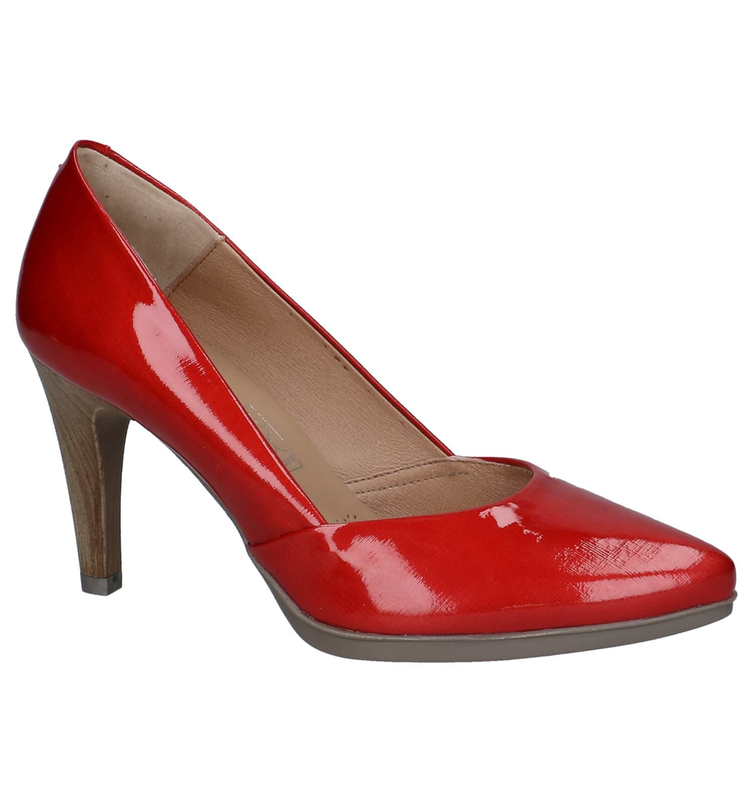 Rode hotsell pumps kopen