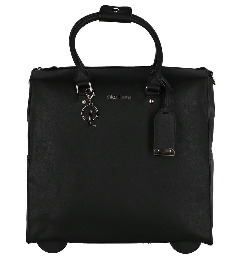 Zwarte Business Trolley Olivia Lauren Lola olivia lauren kopen in de aanbieding Zwarte Business Trolley Olivia Lauren Lola olivia lauren kopen in de aanbieding
