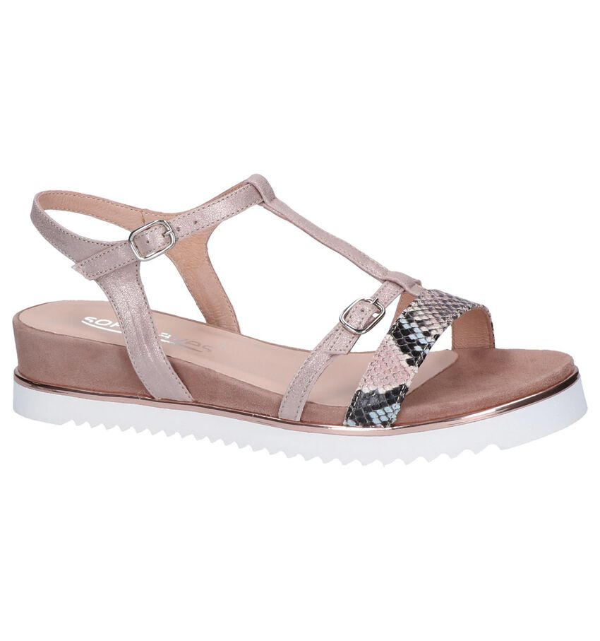 Roze Sandalen Softwaves softwaves kopen in de aanbieding