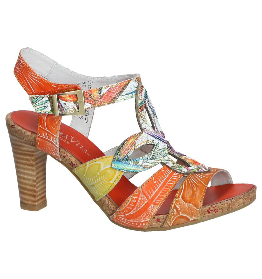 Oranje Sandalen Laura Vita Alcbaneo laura vita kopen in de aanbieding